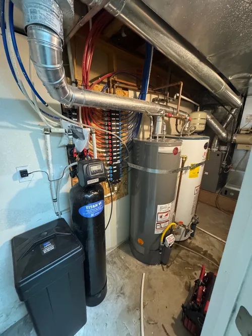 Water softener maintenance