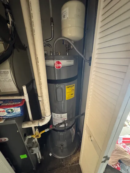 Water Heater Replacement installation