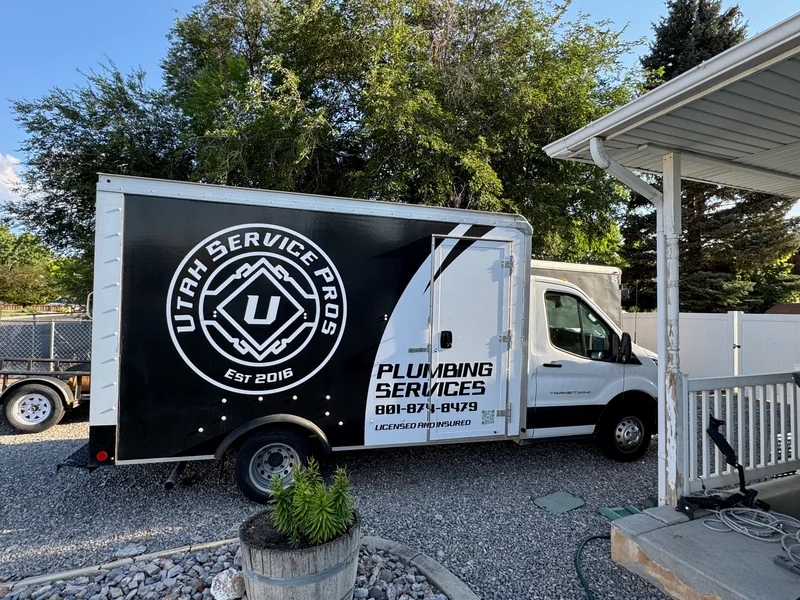 Utah Service Pros work truck